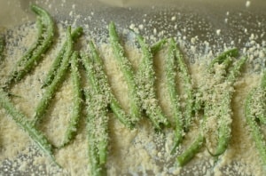 Green Fries Recipe- Toddler Finger Food. We love these finger beans.